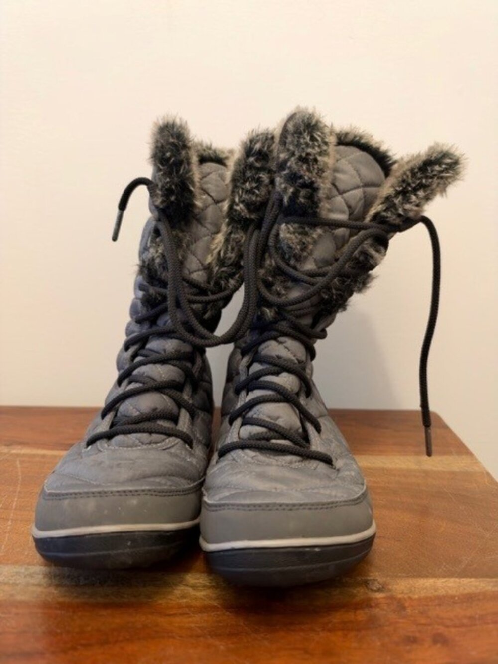 Columbia Women's Quilted Faux-Fur Lace Up Boots